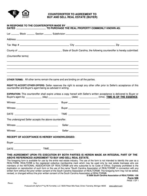 counter offer form fill  sign printable template   legal forms