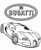 Coloring Bugatti Veyron Printable Pages Kids Logo Print Topcoloringpages Sheet Ferrari Lamborghini sketch template