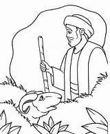Lamb Coloring God Abraham Saw Pages Getdrawings Getcolorings Drawing sketch template