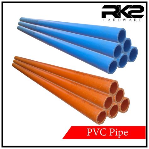 blueorange pvc pipe  water  electrical  meter sizes