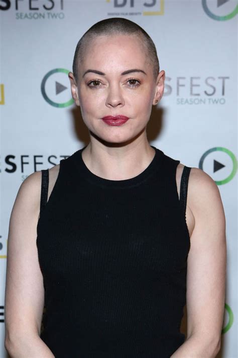 Rose Mcgowan Shaved Head To Stop Men Seeing Her As A Sex