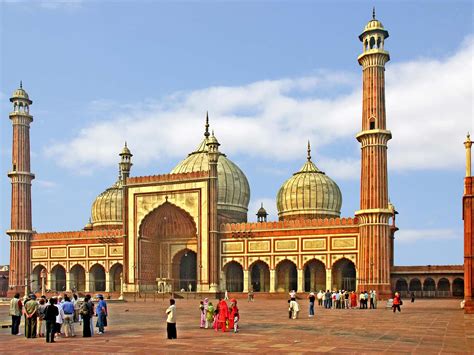 jama masjid  delhi architecture history description map facts