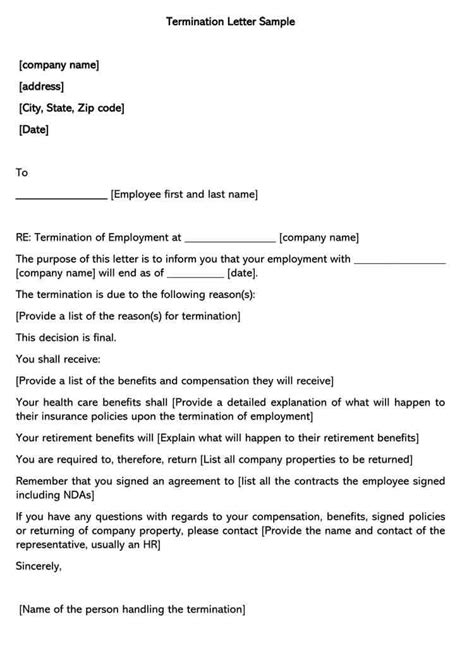 severance negotiation letter template