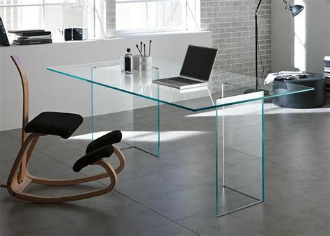 tonelli bacco glass desk glass desks home office furniture
