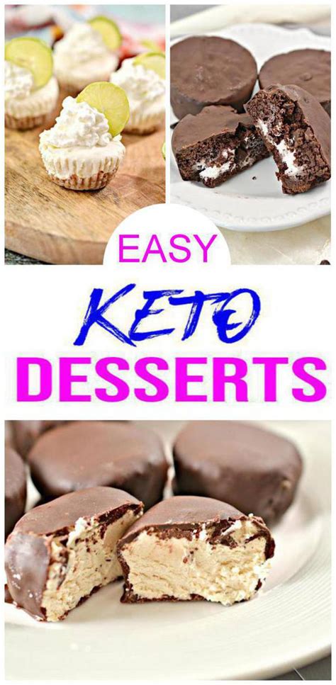 easy keto desserts   carb keto dessert recipes