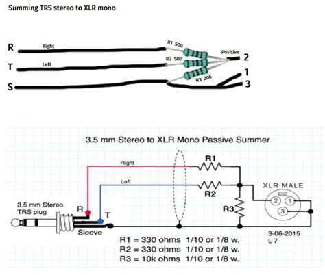 stereo  mono wiring diagram