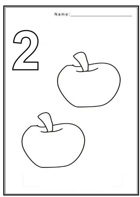 coloring pages  numbers  fruits crafts  worksheets
