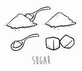 Sugar Illustration Vector Clip Stock Illustrations Similar sketch template