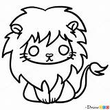 Lion Draw Chibi Cub Drawdoo ã Từ Lưu sketch template