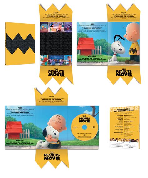 peanuts   peanuts  guild dvd screener packaging clios