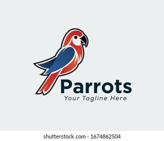 parrot logo images stock  vectors shutterstock