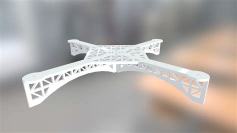 drone frame    model  kitsuneko atkitsunekod fcec sketchfab