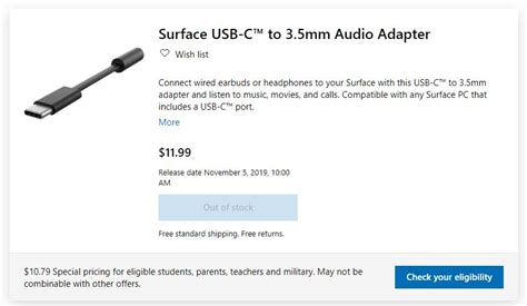 microsoft joins apple   dongle frenzy launches  mm audio adapter