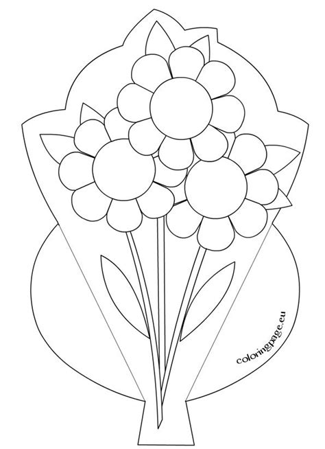 mothers day coloring page coloriage fete des meres creations pour