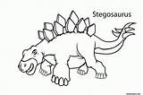 Coloring Dinosaur Pages Simple Printable Popular sketch template