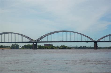 centennial bridge spanning photograph  panoramic images fine art