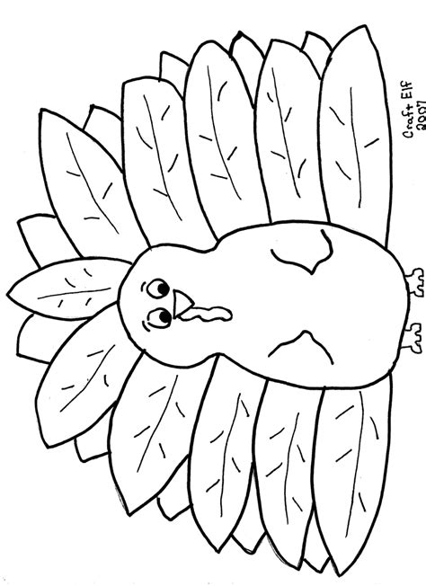 turkey coloring page fun kids thanksgiving activity