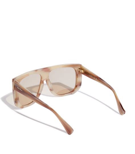 Max Mara Grey Oversized Eileen Sunglasses Harrods Uk