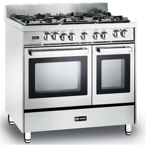 side by side double oven gas ranges