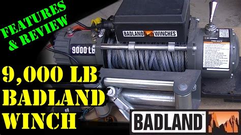 badland  lb winch harbor freight features  impressions youtube