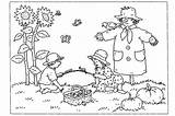 Coloring Pages Fall Autumn Kids Printable Village Activity Herbst Ausmalbilder Colouring Print Color Benefit Library Clipart Clip Getdrawings Precious Moments sketch template