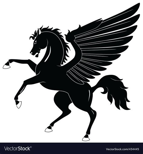 pegasus royalty  vector image vectorstock