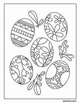 Easter sketch template