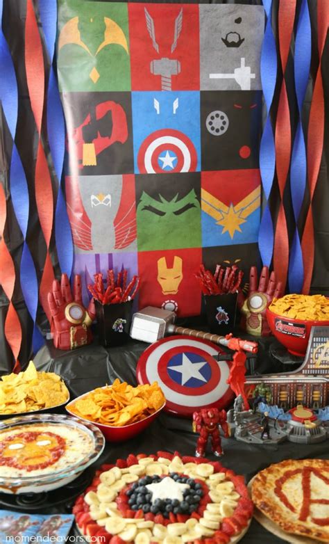 avengers party superhero activities and fun food ideas mom endeavors