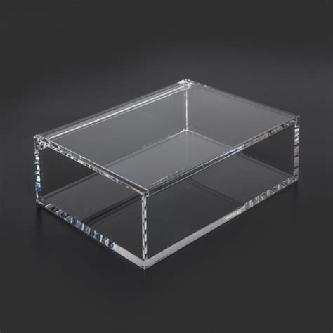 factory price wholesale small acrylic box  lid