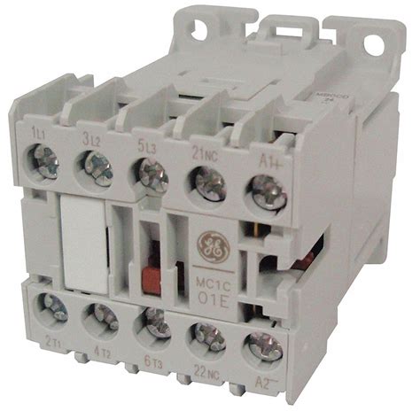 ge  ac miniature iec magnetic contactor   poles  reversing    full load amps