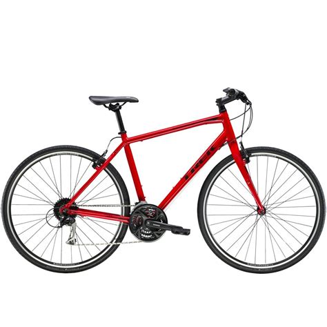 buy  trek fx  hybrid bike  viper red xxl