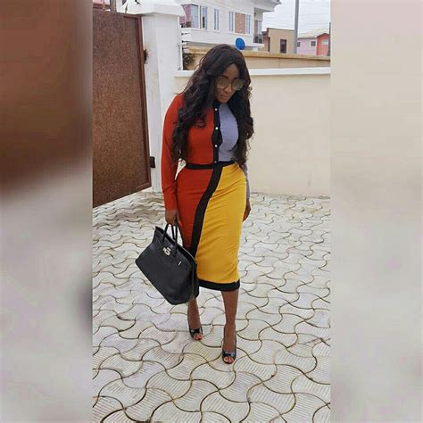 ini edo looks classy as she steps out in style photos celebrities nigeria