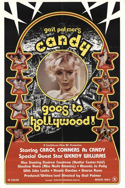 candy goes to hollywood 1979 original movie poster adult