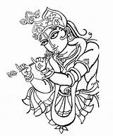 Hindu Coloring Pages Mandala Getcolorings Getdrawings Colouring Printable Gods Colorings sketch template
