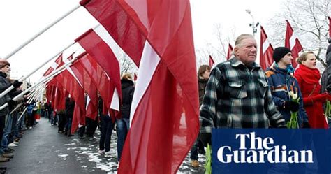 Nazi Ss Veterans March In Latvia World News The Guardian