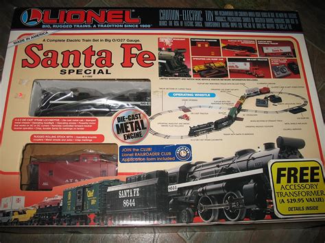 Lionel Santa Fe Special O O27 Gauge Train Set Toys And Games