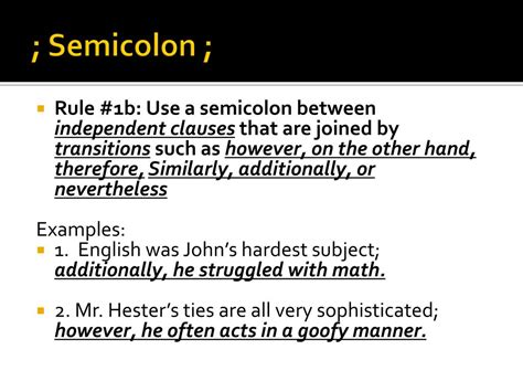 semicolon       semicolon  academic writing