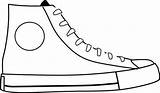 Shoe Pete Cat Clipart Clip Shoes Coloring Template Blank Pages Tennis Clker Color Sneaker Own Cliparts Colouring Converse High Vector sketch template