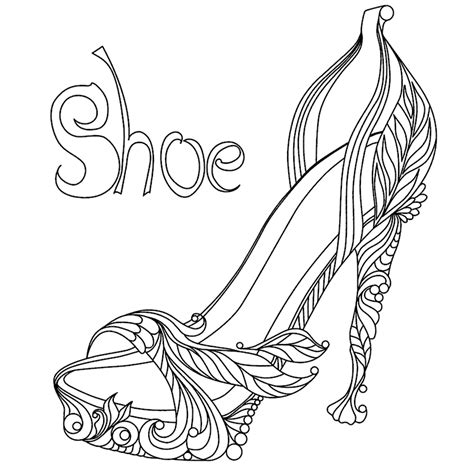 high heel coloring pages  getcoloringscom  printable colorings