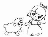 Lamb Colorluna sketch template