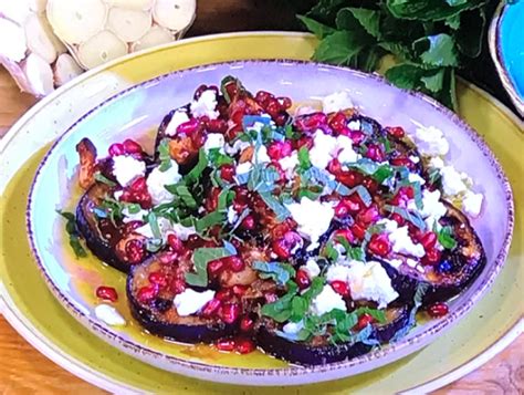 Simon Rimmer Miso Roasted Aubergine And Feta Salad Recipe On Steph’s