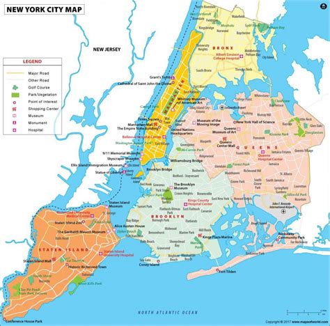 york map usa map   york city  printable maps km