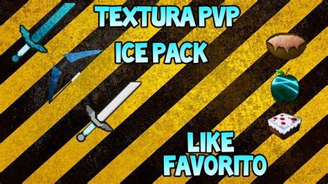 texture pack pvp hg sky wars minecraft   ice pack sem lag
