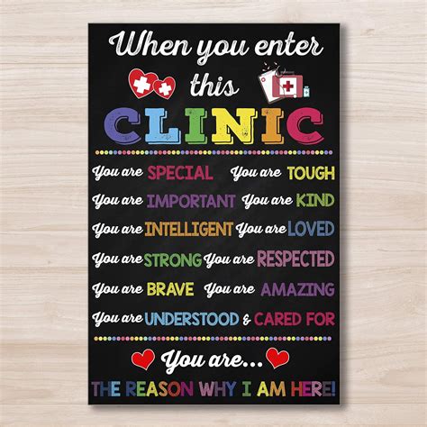 amazoncom   enter  clinic   special poster