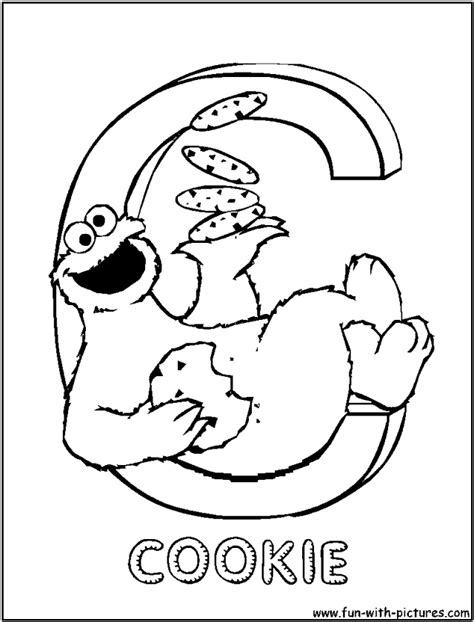 gambar sesame street alphabet coloring pages abc  educational