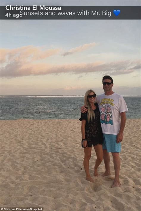 christina el moussa and beau doug flash their toned bodies daily mail