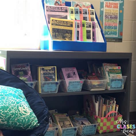spanish classroom library tour 2017 classroom library