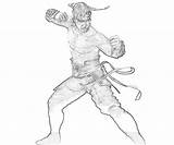 Coloring Mortal Liu Combat Pages Kang Fire Hang Another 08kb 667px sketch template