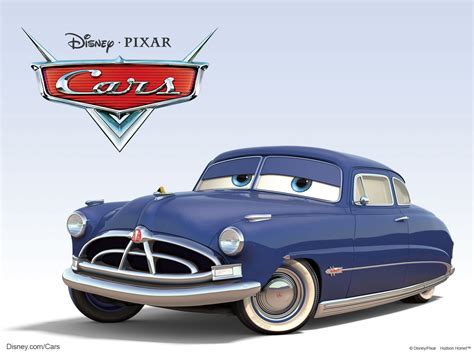 hudson racing car  disney pixar cars desktop wallpaper