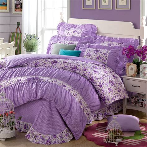 Popular Girls Bedding Sets Twin Purple Buy Cheap Girls